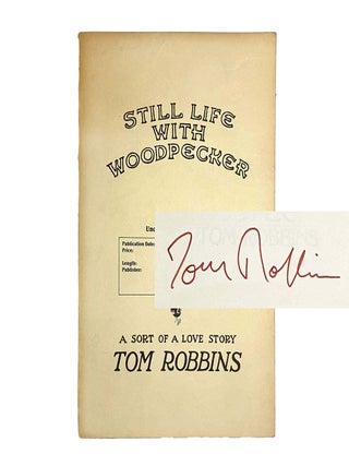 Item #447 Still Life with Woodpecker [Signed]. Tom Robbins
