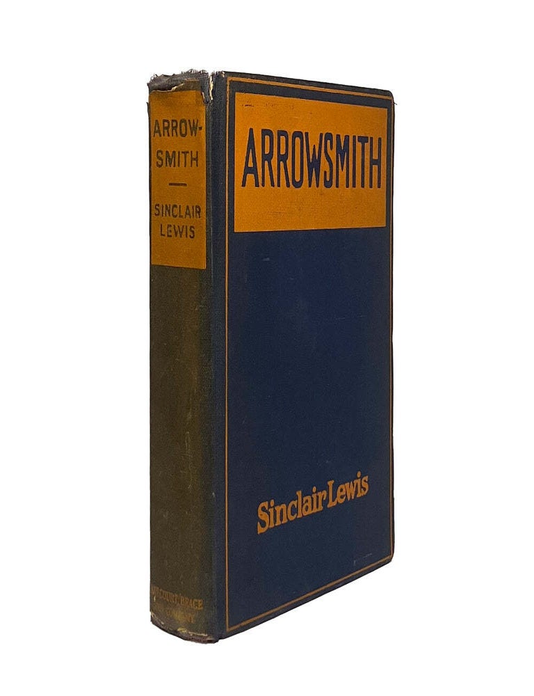Item #777 Arrowsmith. Sinclair Lewis.