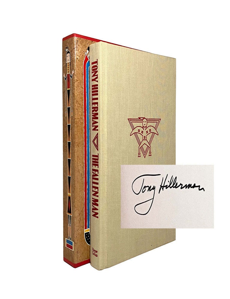 Item #919 The Fallen Man [Signed Ltd Ed]. Tony Hillerman.